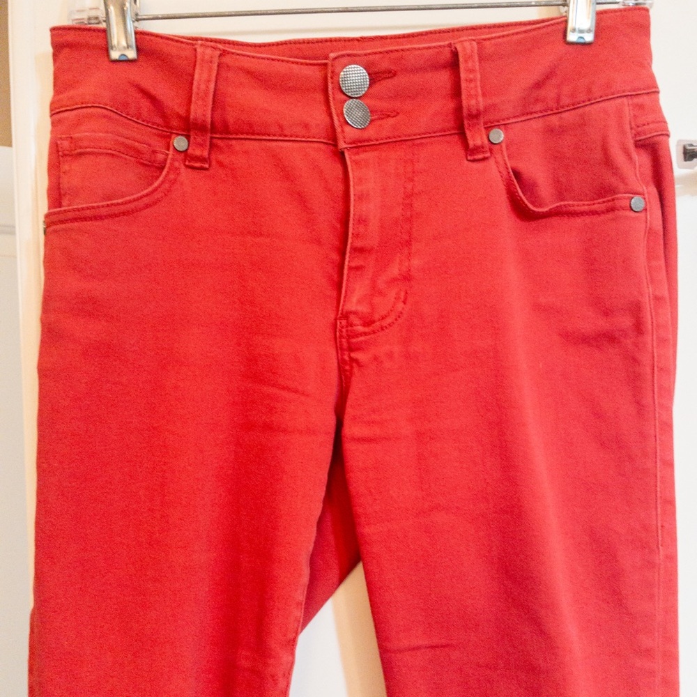 CABI High Low Crop Jeans